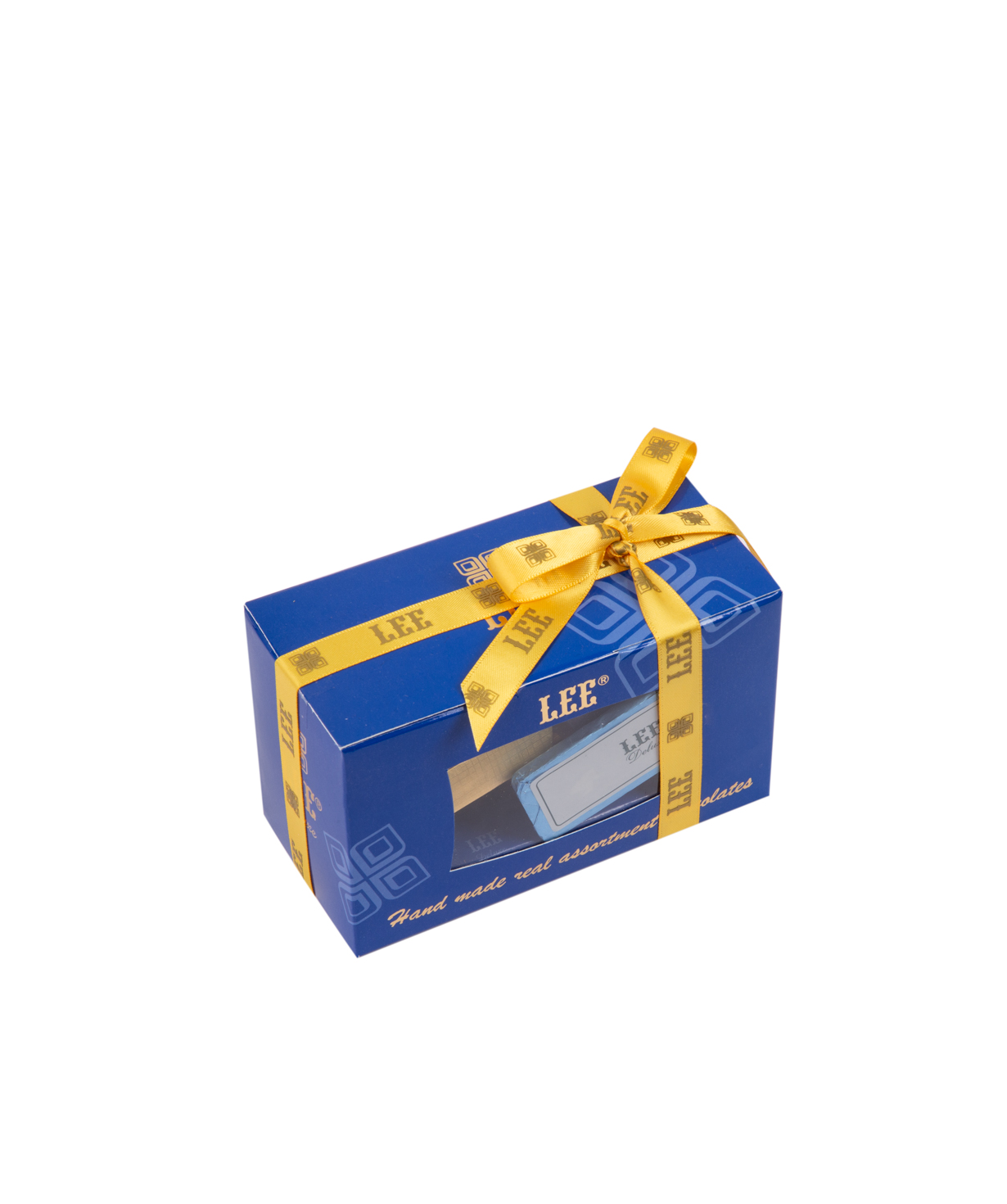 Chocolate candies `LEE` small set, blue