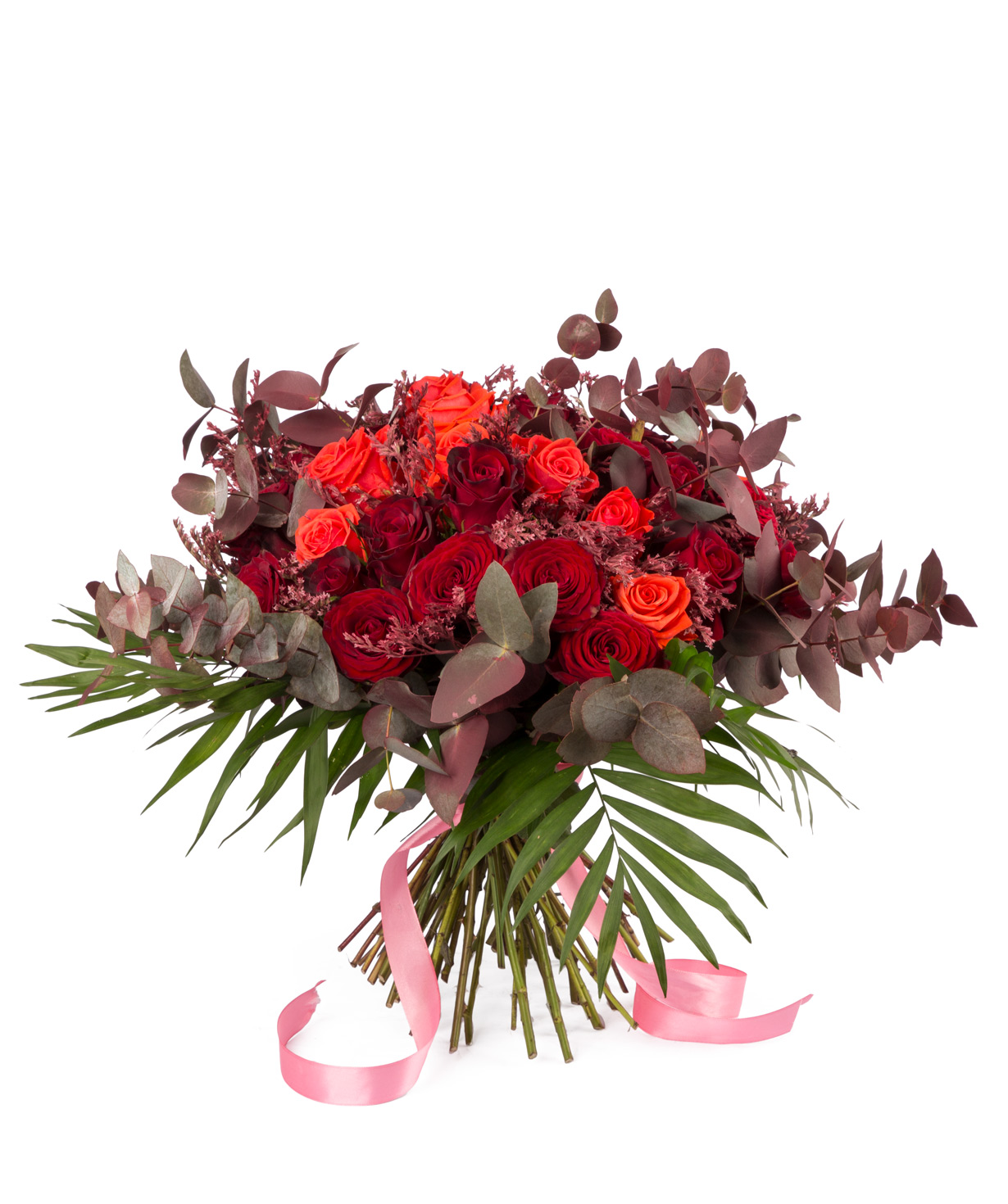 Ծաղկեփունջ «Վիլվորդե» վարդերով