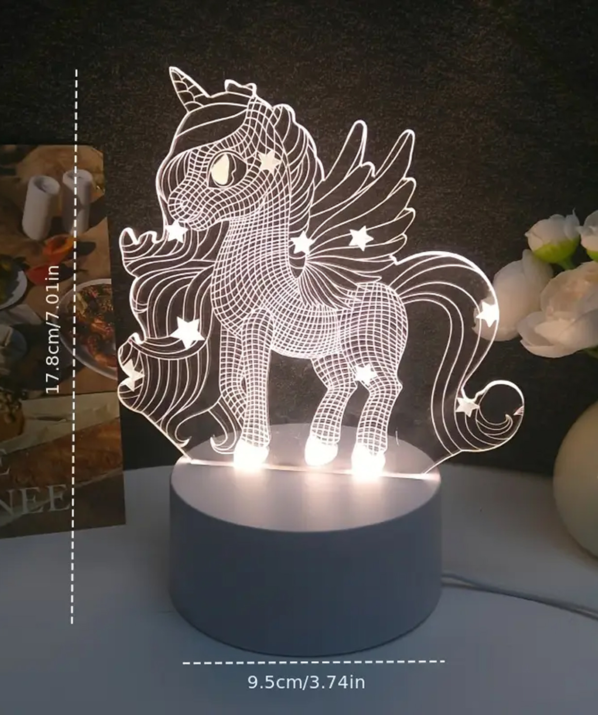LED Lamp «Gift Store» Unicorn №2