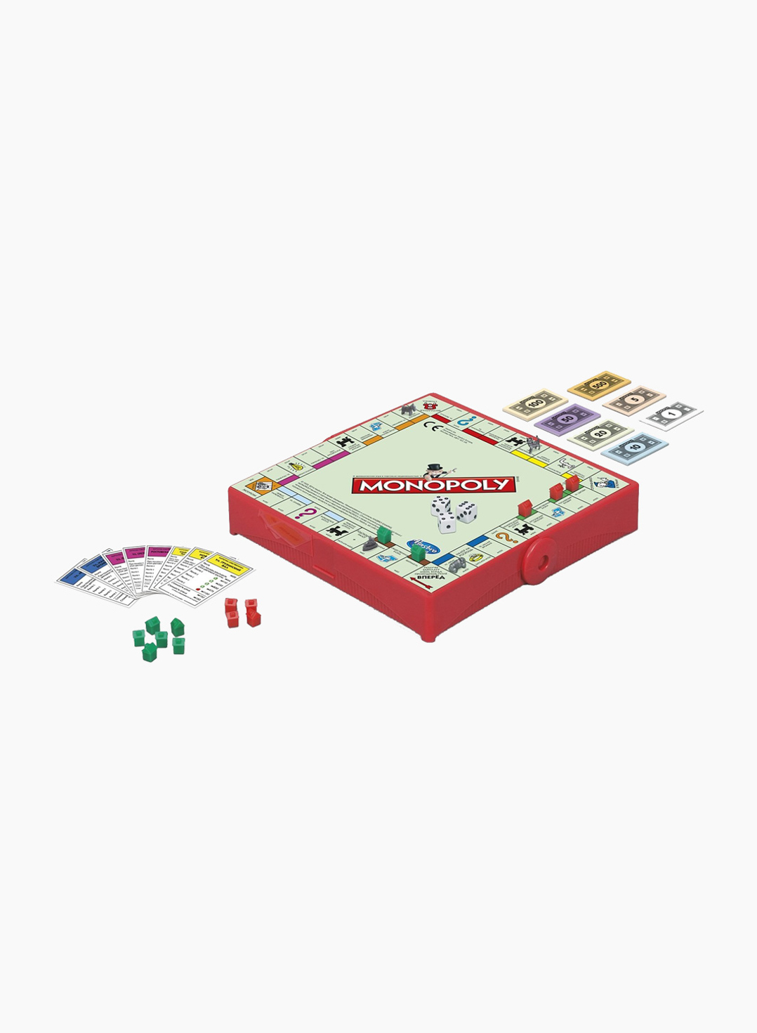 Hasbro Board Game GRAB AND GO Monopoly