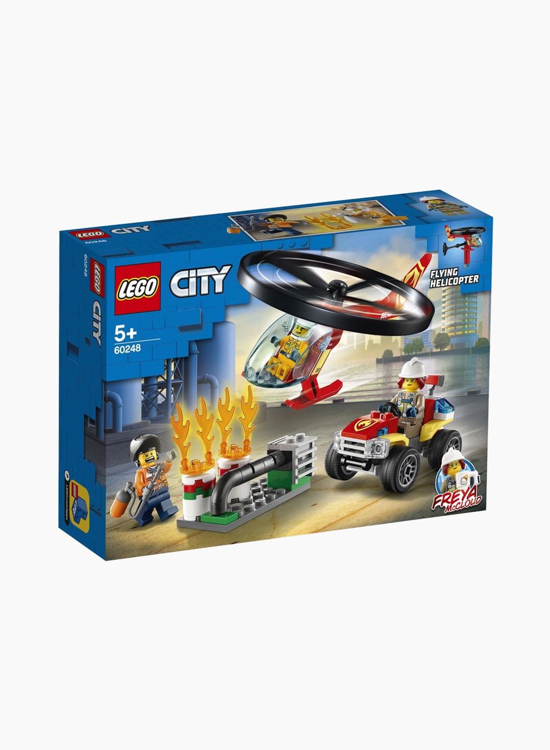 Lego City Конструктор Пожарный спасательный вертолёт
