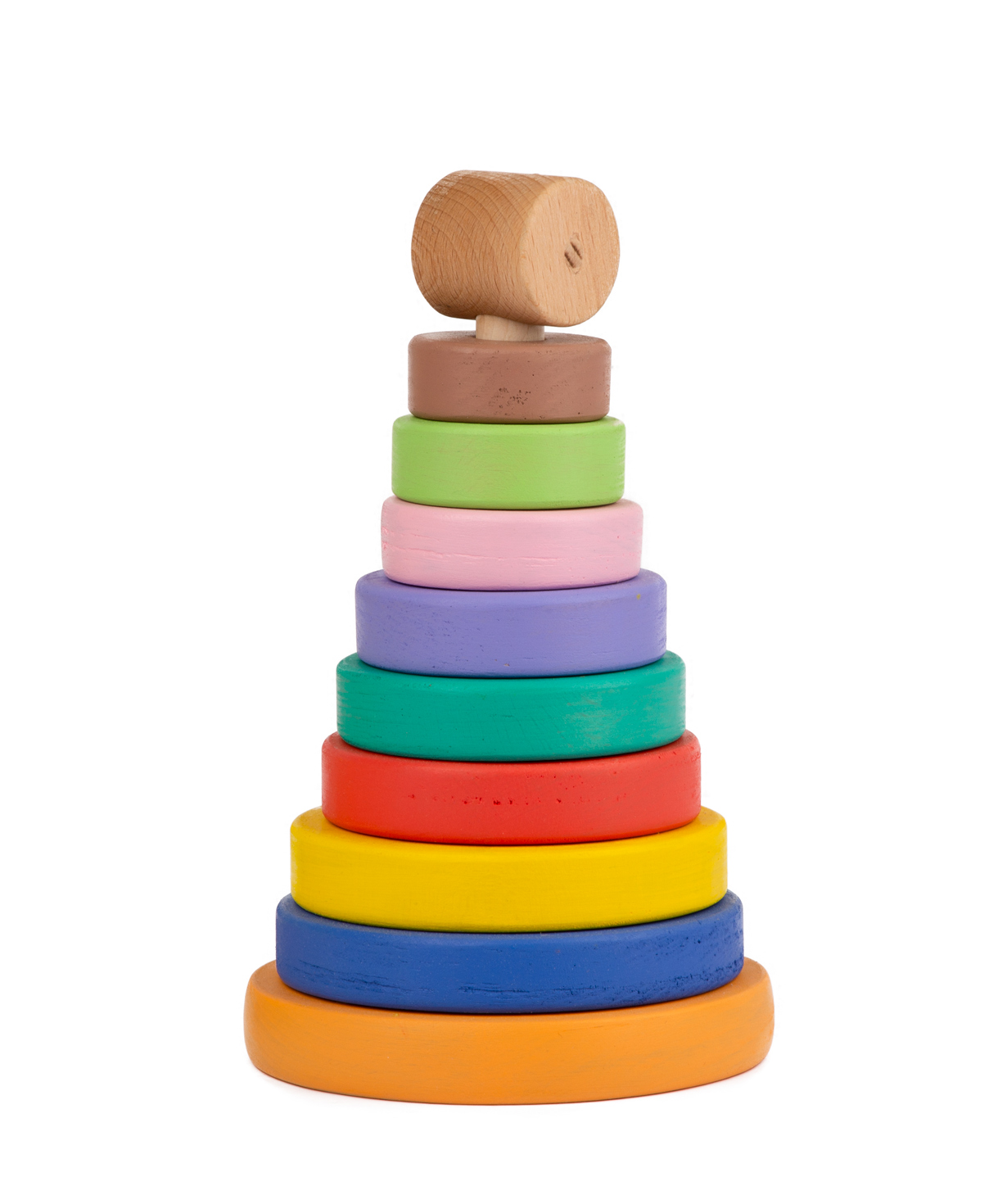 Игрушка `I'm wooden toys` башня 23 см №2