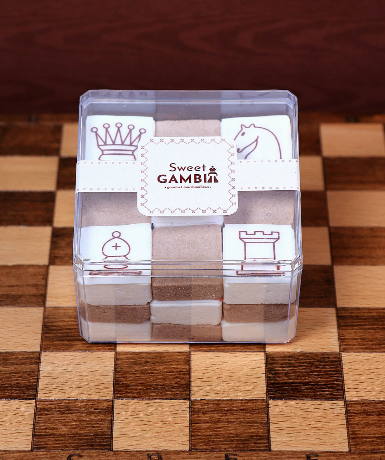 Marshmallow `Taste of Victory` vanilla and chocolate SG6