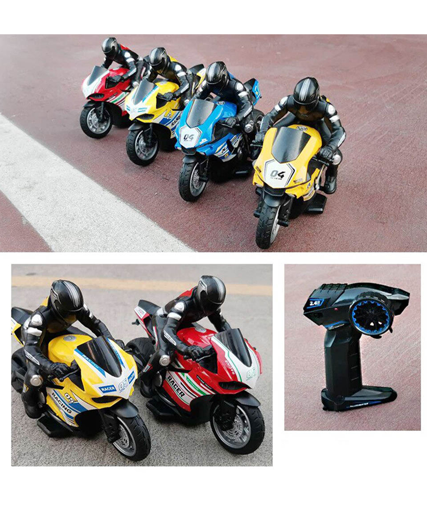 Remote controlled motorcycle