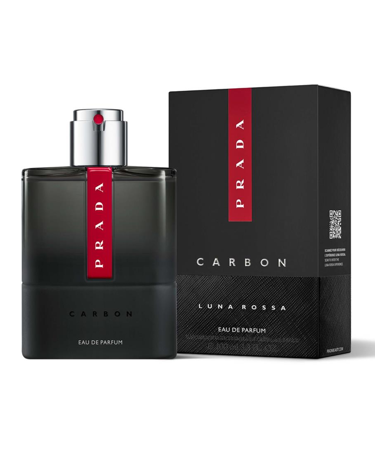 Perfume «Prada» Luna Rossa Carbon, for men, 100 ml