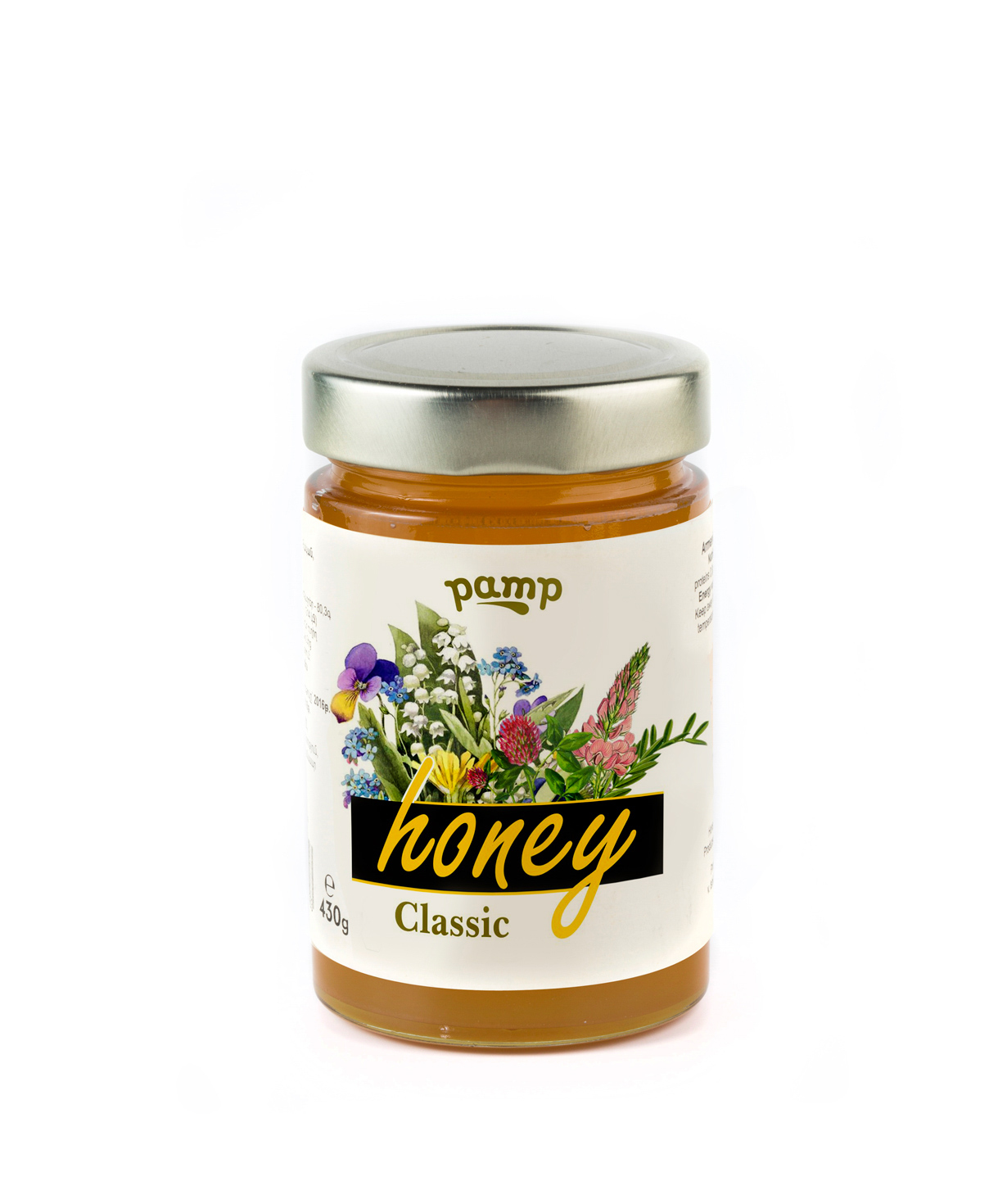 Մեղր «Pamp Honey» դասական 430 գ