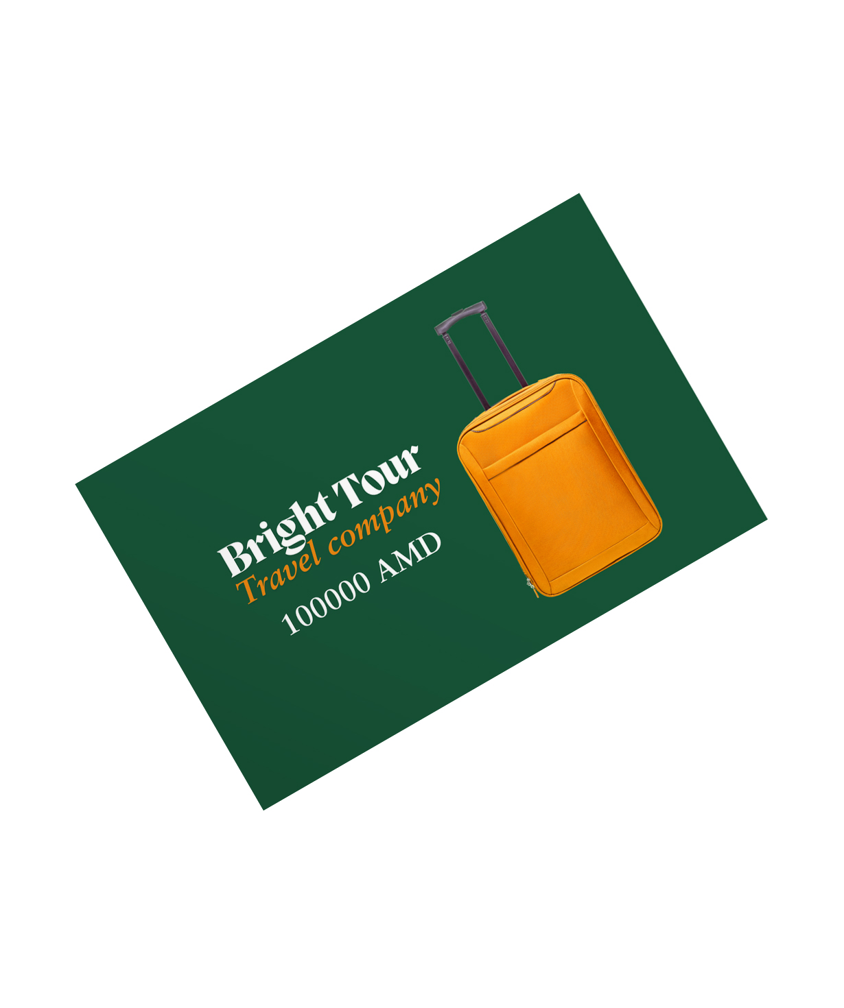 Gift card «Bright Tour» 100,000 dram