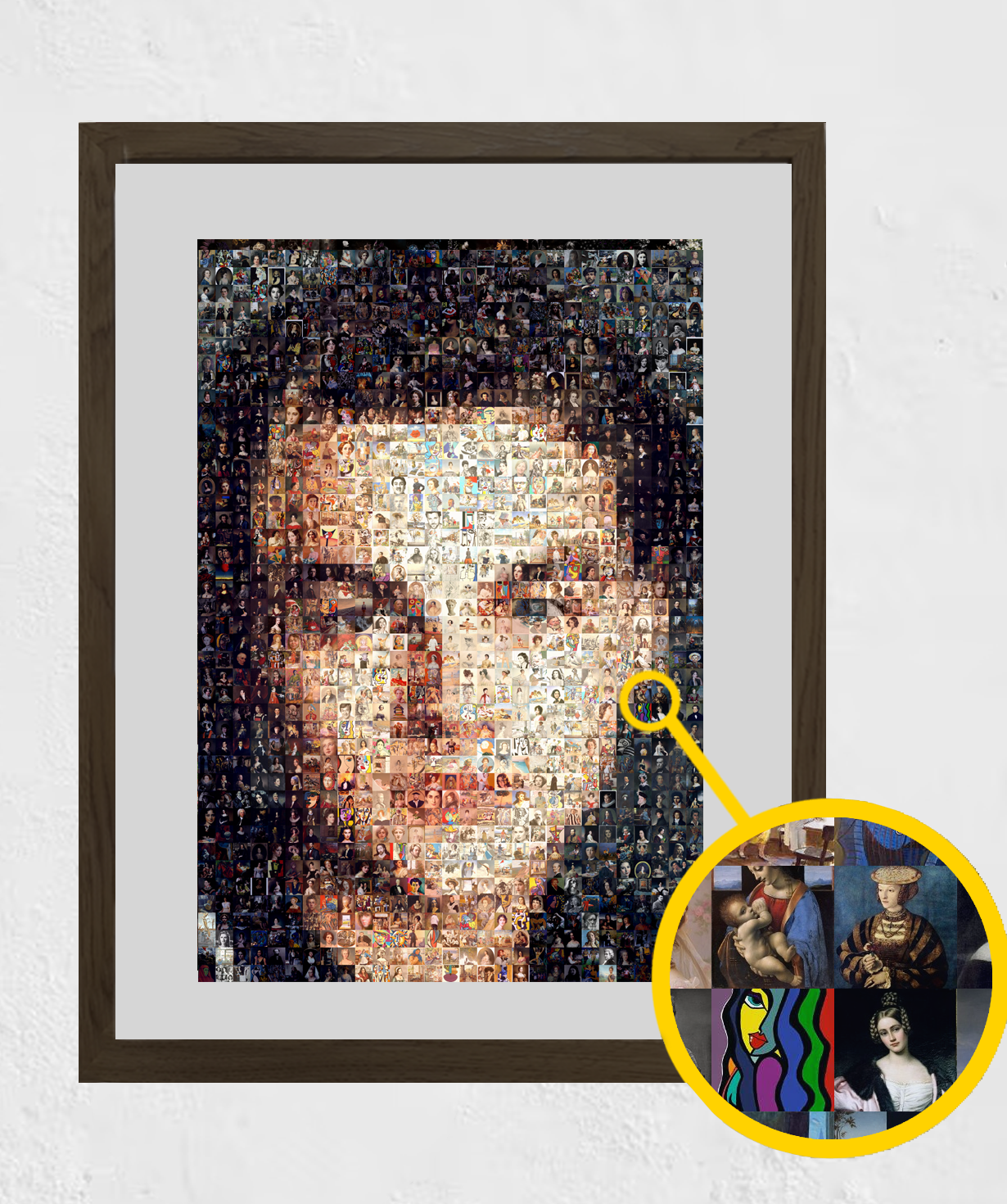 Personalized А3 Mosaic Photo «Mosaic» 30 x 40 cm