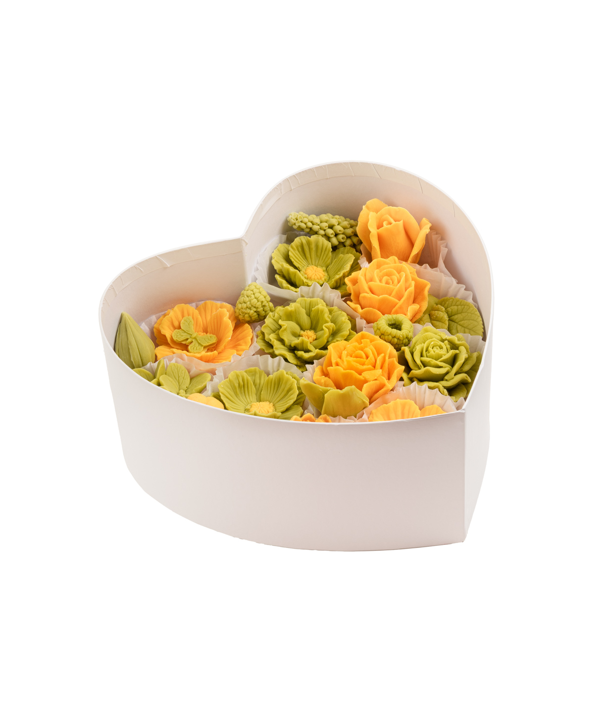 Handmade chocolates «Sweet Sisters» with lemon and pistachio