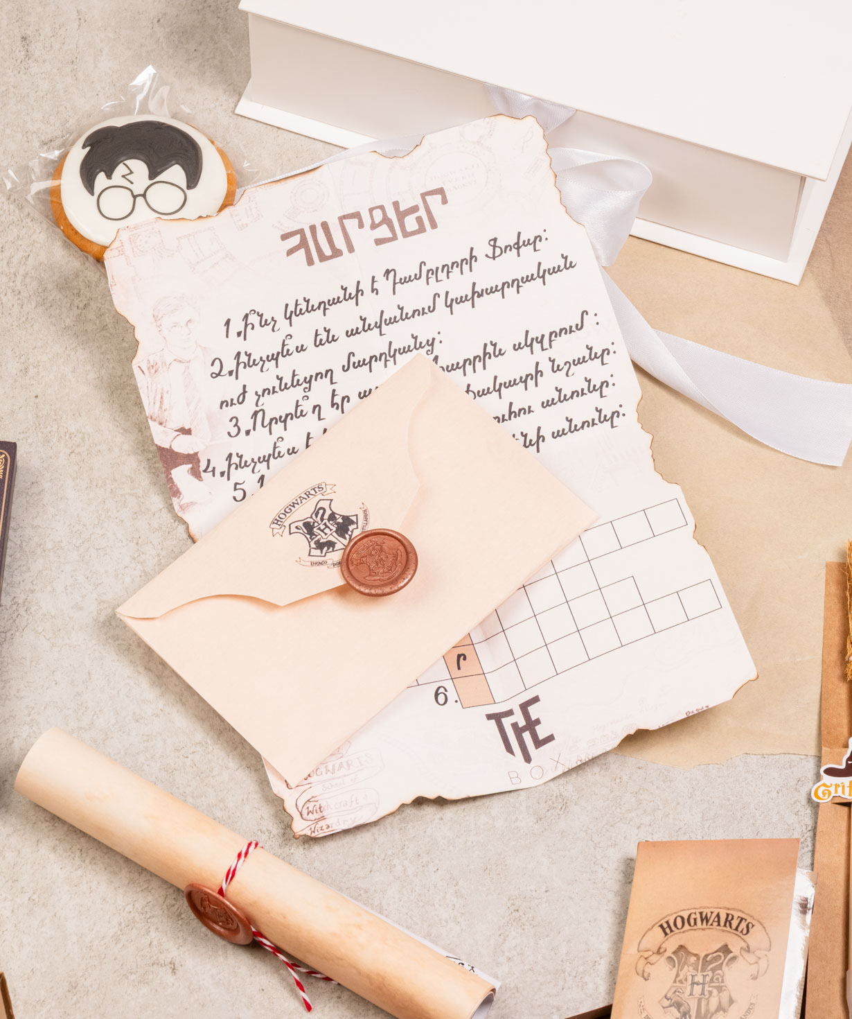 Gift box «THE BOX» Harry Potter №618