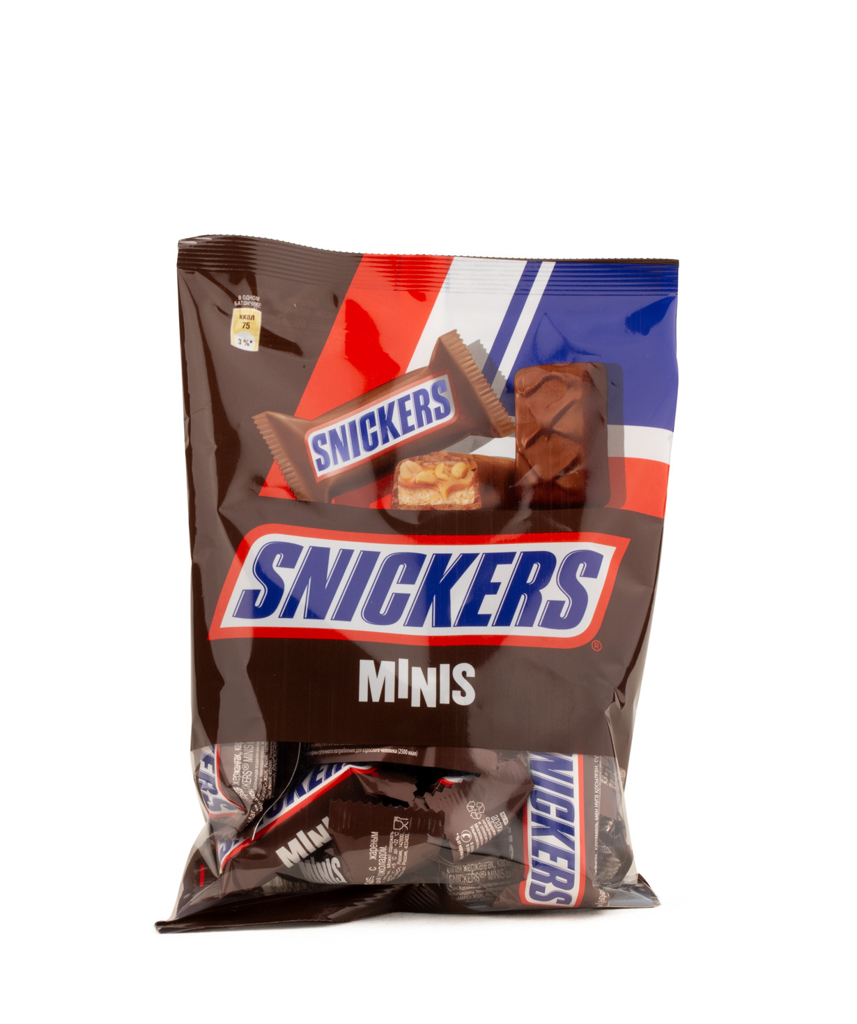 Шоколадные конфеты «Snickers Minis»  198гр