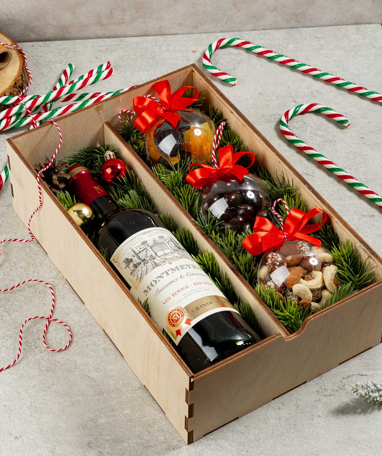 Նվեր տուփ «THE BOX» №536 Ամանորյա