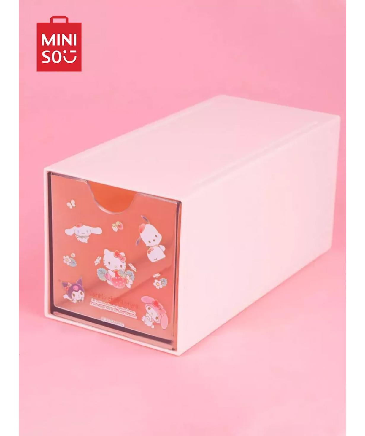 Organizer «Miniso» table, Sanrio, pink
