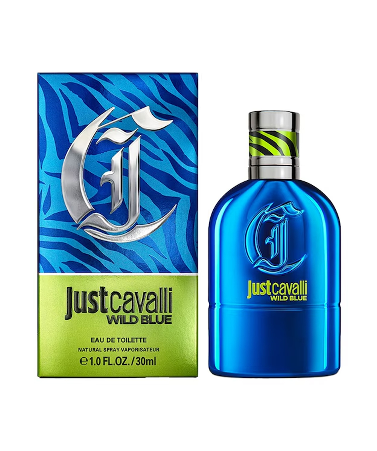 Парфюм «Cavalli» Wild Blue, мужской, 30 мл