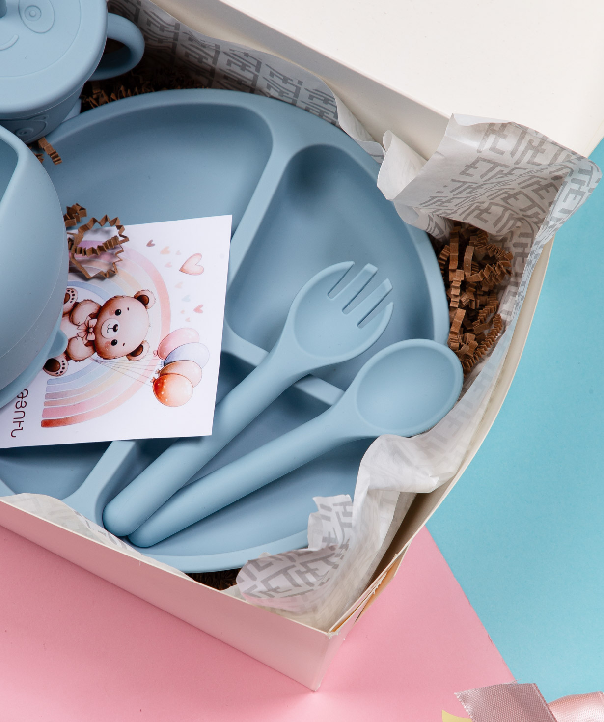 Gift box «THE BOX» for a newborn №514