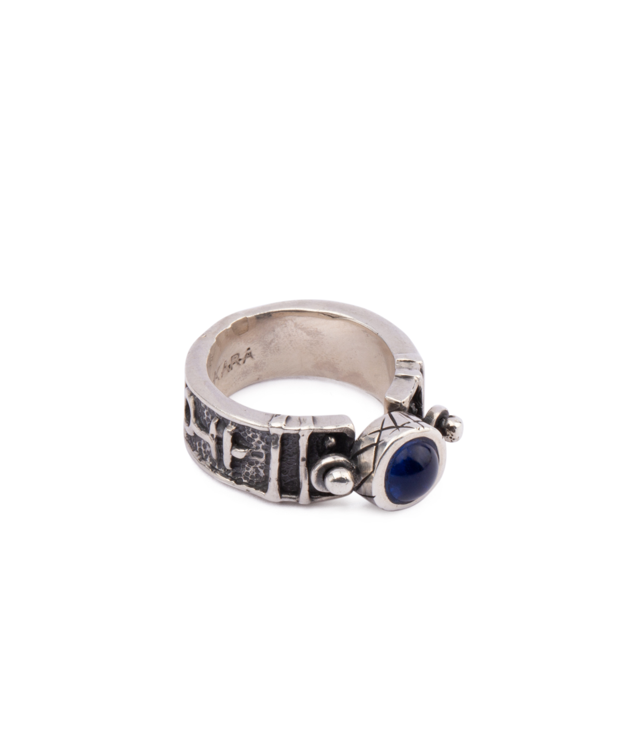 Ring `Kara Silver` axis of the Earth