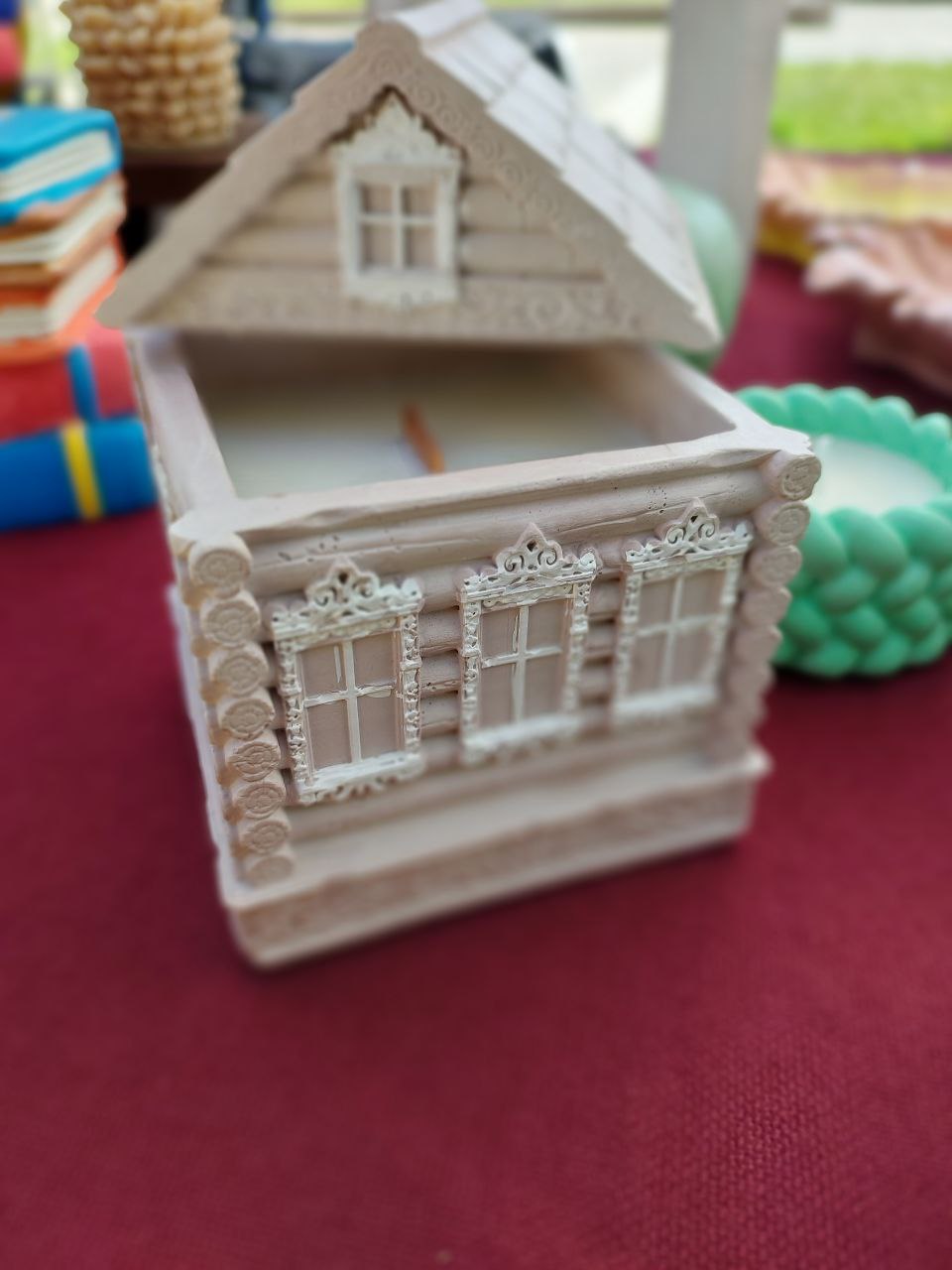 Свеча «Blue Moon» Домик нашего сердца