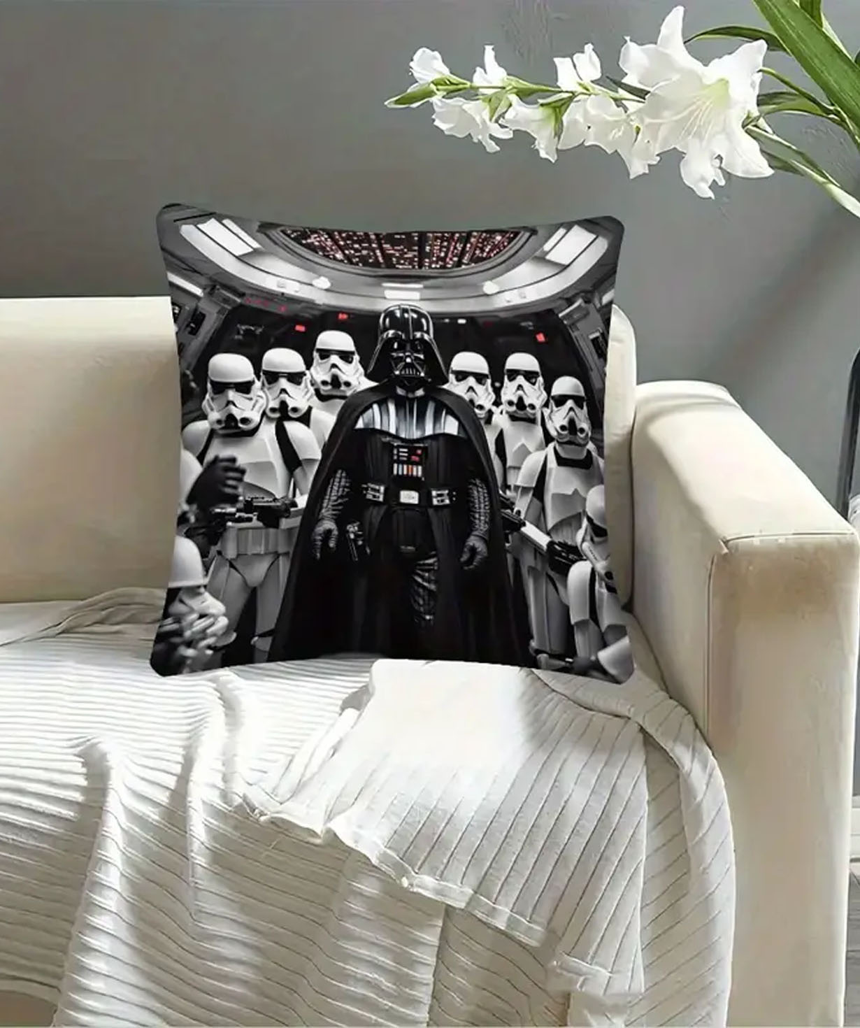 Pillowcase «Gift Store» Darth Vader & Stormtroopers №1133