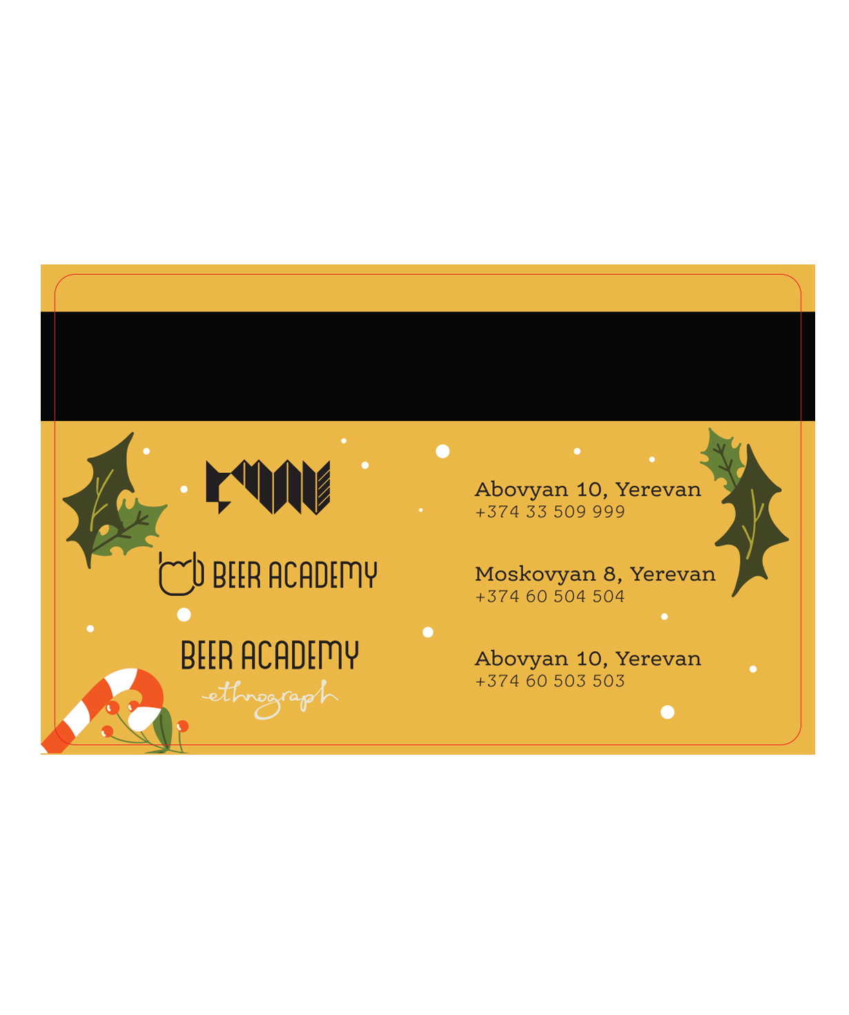 Gift card `Beer Academy` 20,000 AMD