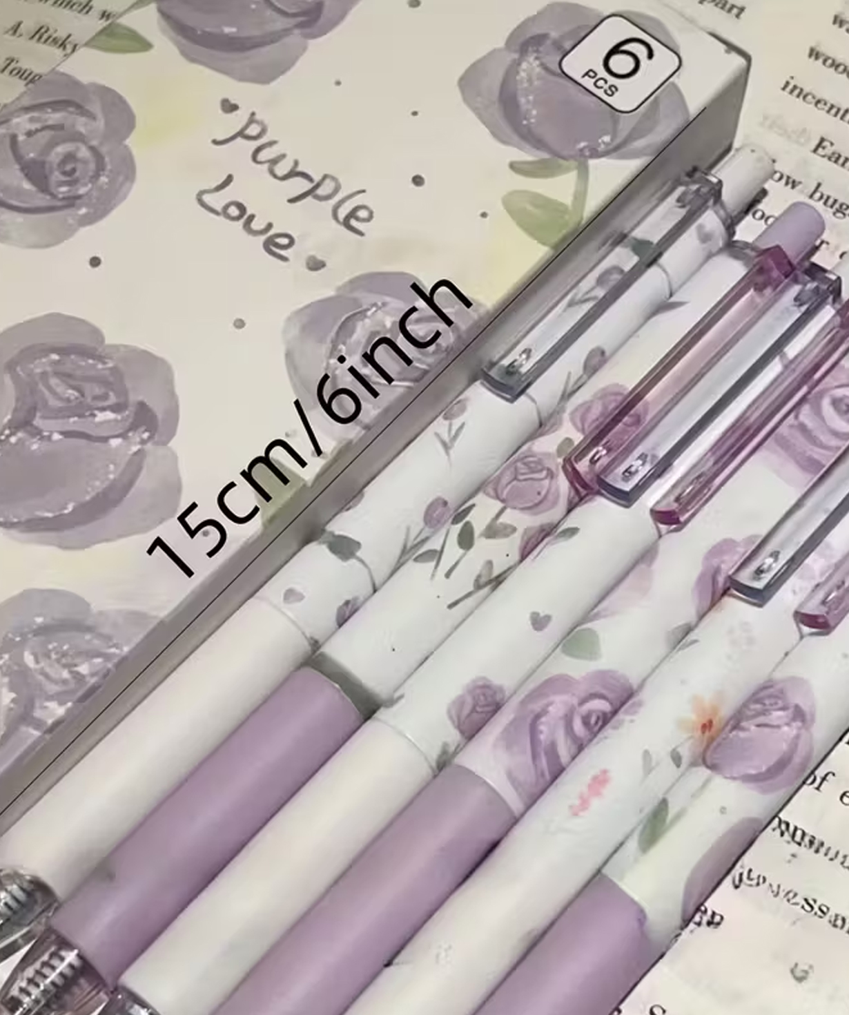 Stationery set «Purple»