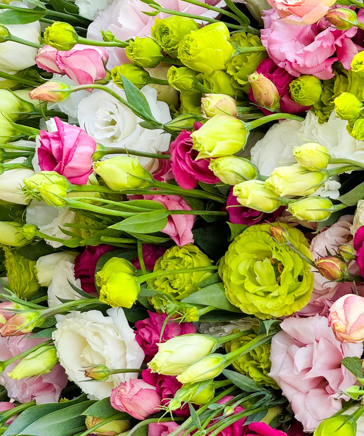 Bouquet «Altlandsberg» with lisianthus