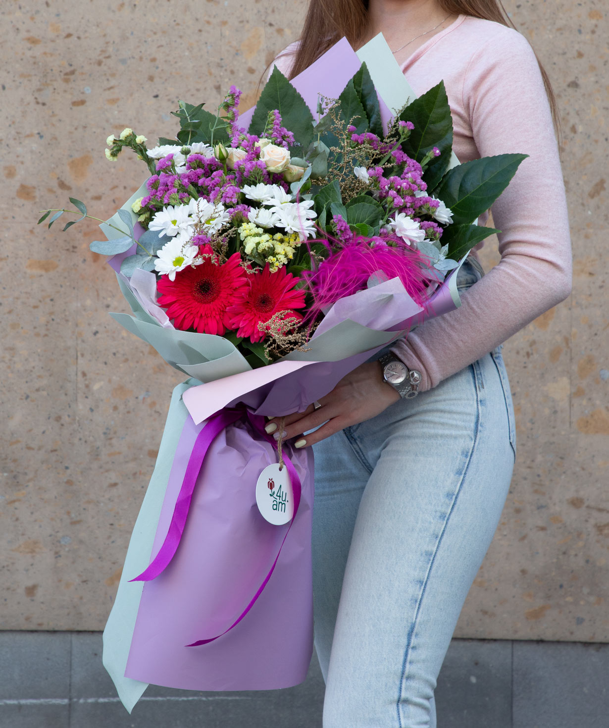 Bouquet ''Lipari'' with gerberas