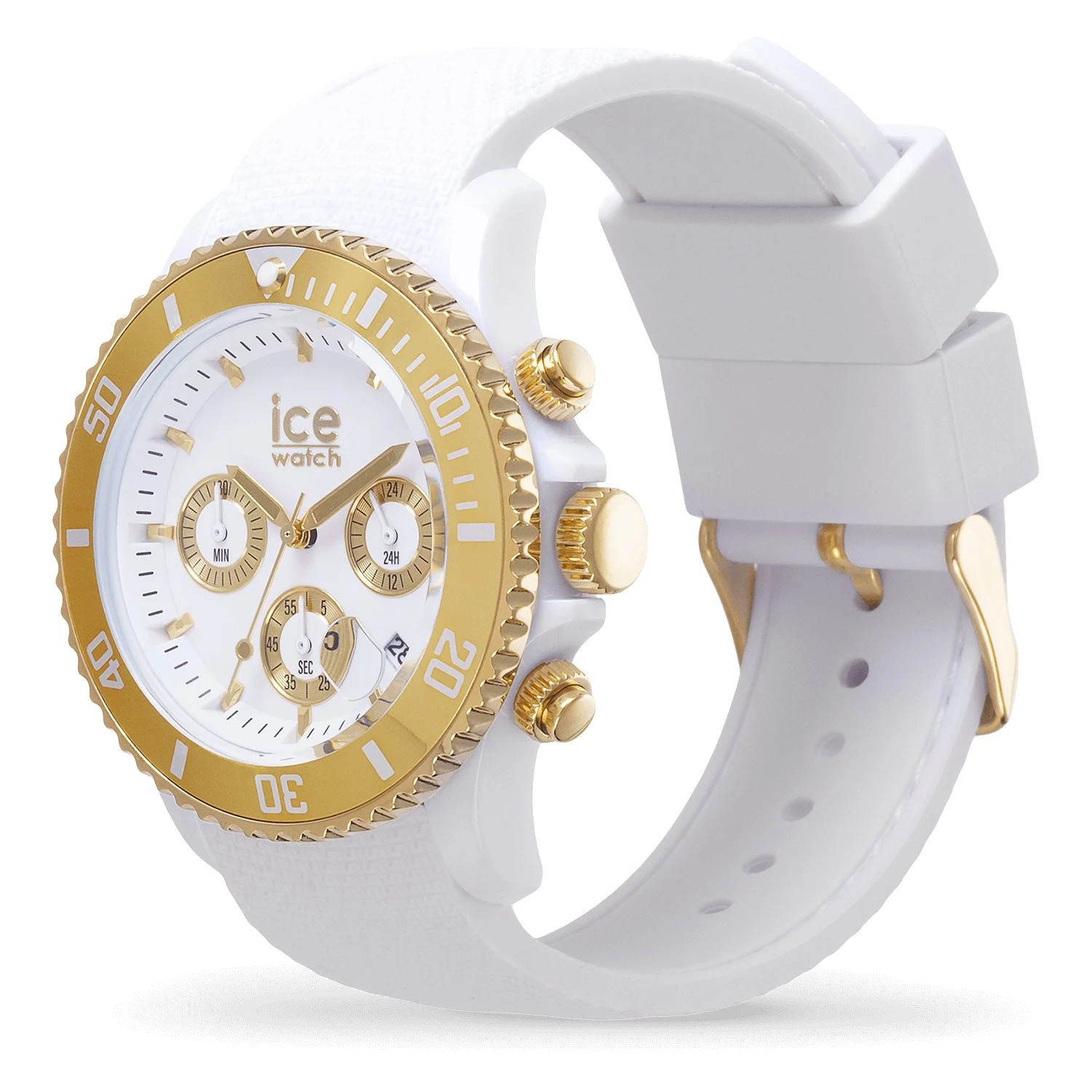 Часы «Ice-Watch»  ICE CHRONO, WHITE  GOLD