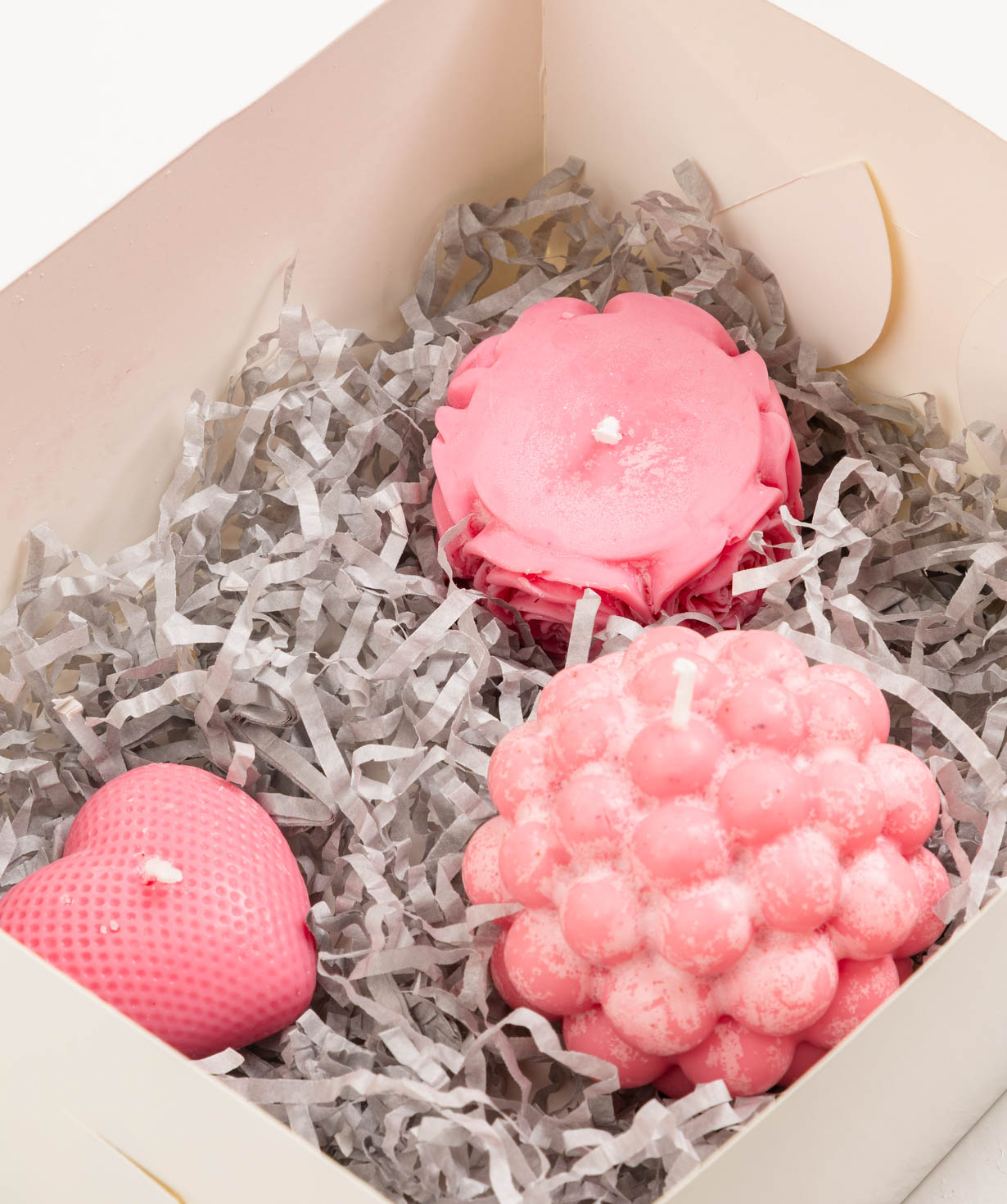 Candle set «Pink Collection»