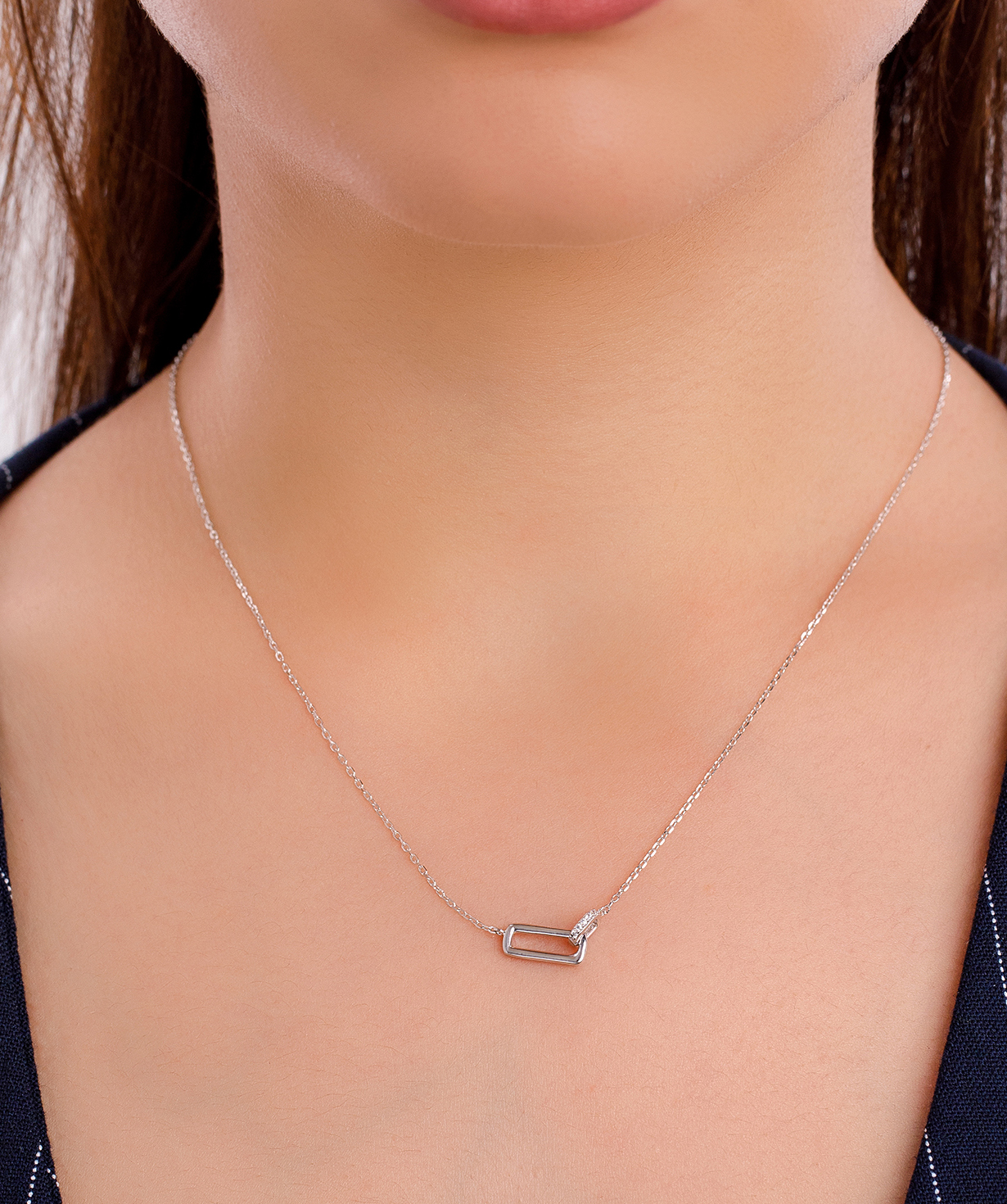 Серебряное колье «Ania Haie» N037-01H