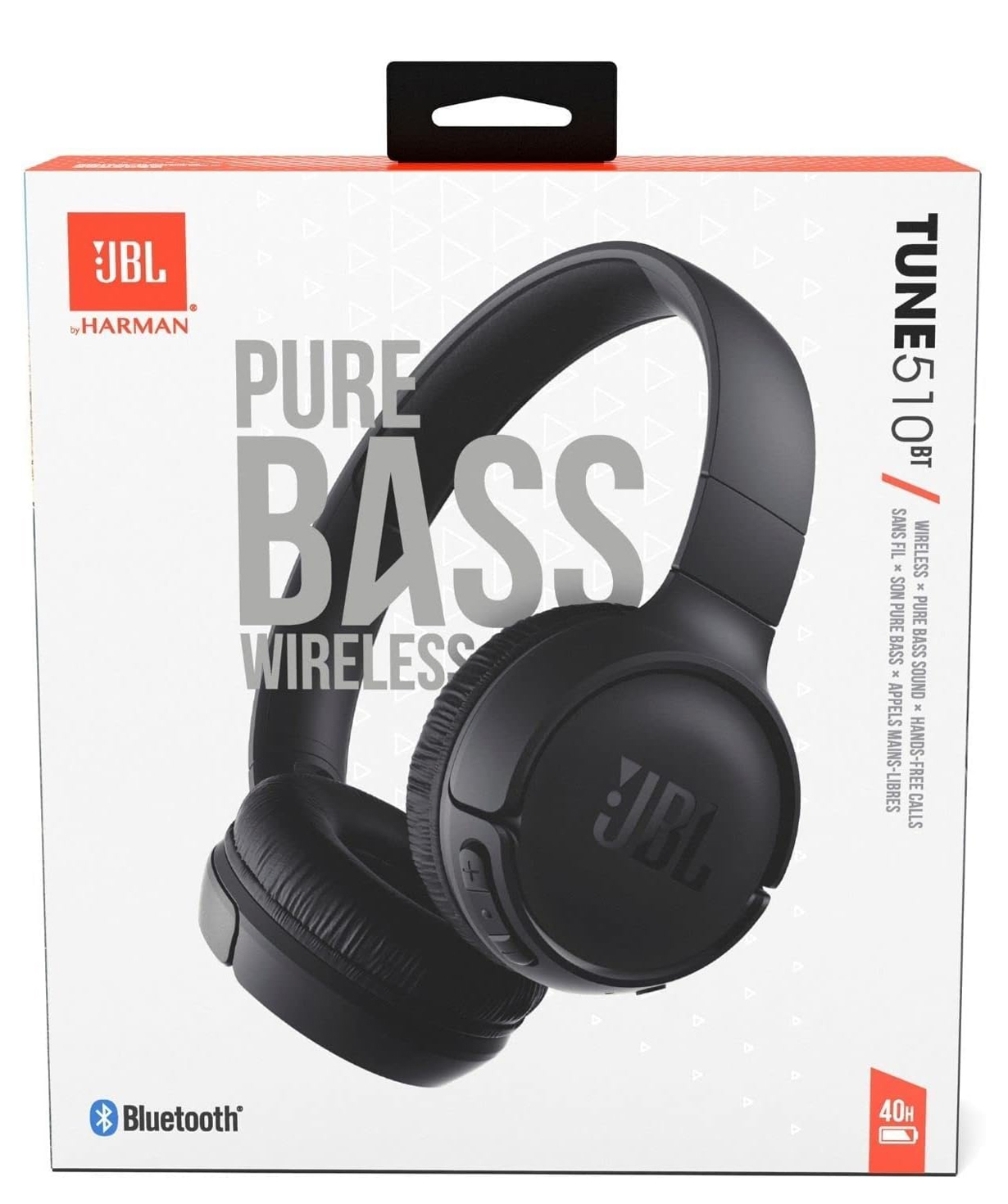 Wireless Headphones «Micro-Tech» JBL Tune 510BT Black №447