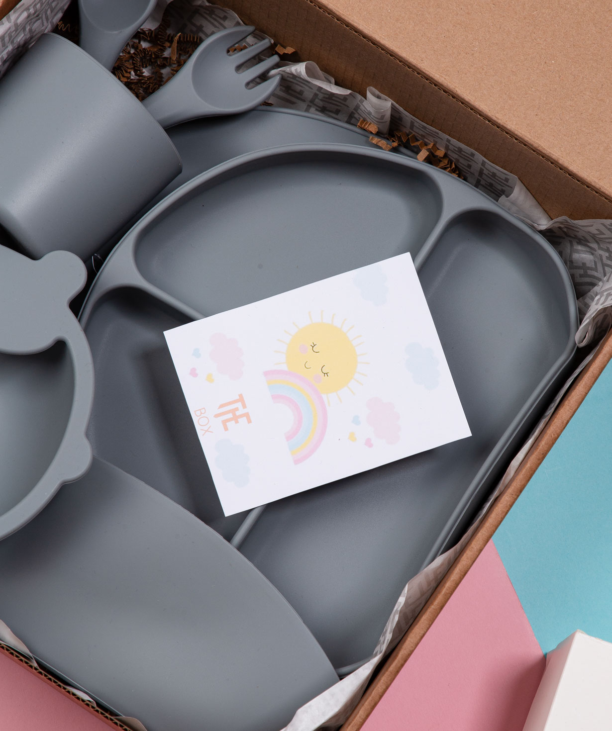 Gift box «THE BOX» for a newborn №512