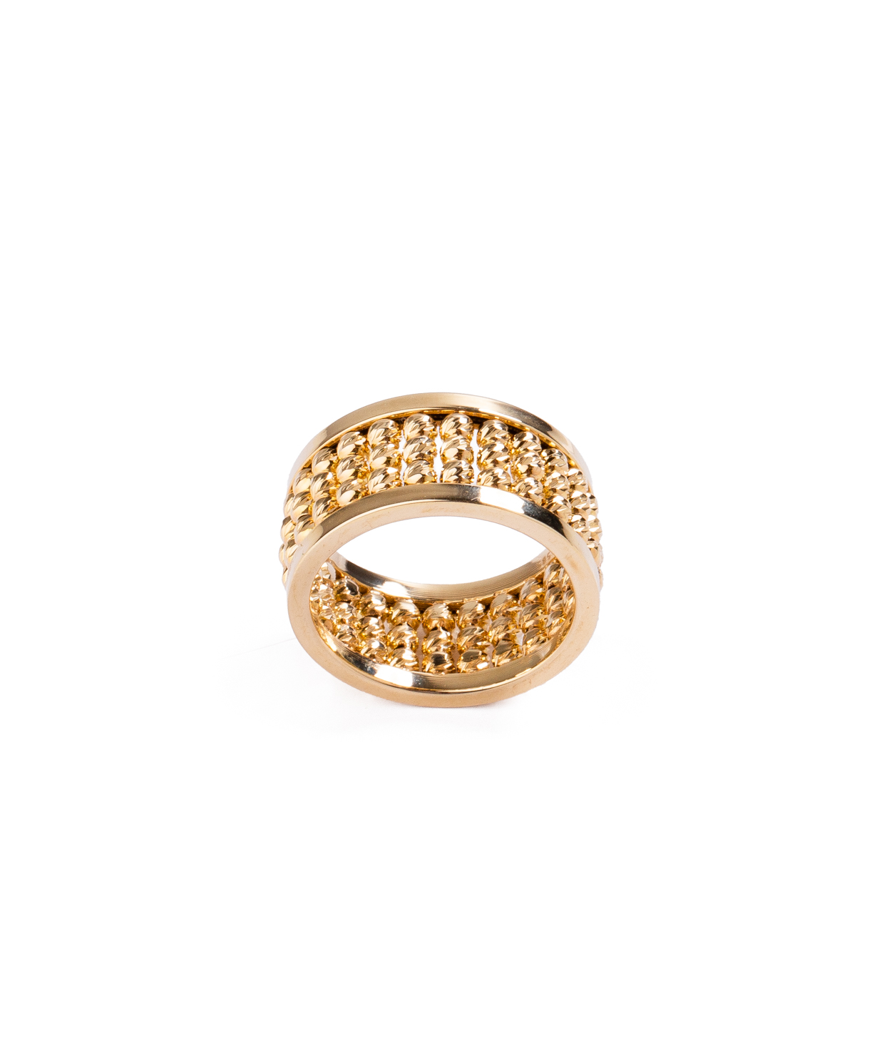 Ring `Less is more` gold №134