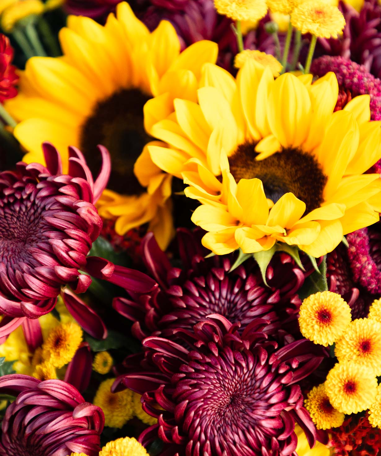 Букет «Caprice» с хризантемами №46