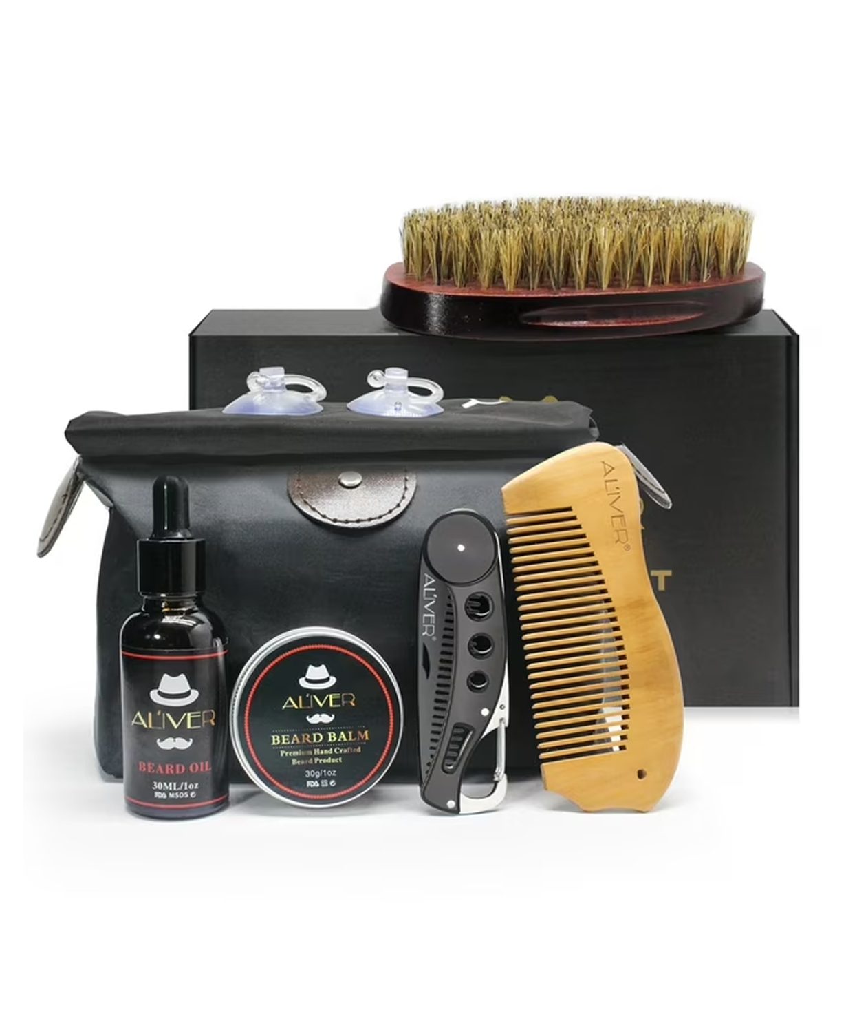 USA. gift box №412 Beard Grooming Kit