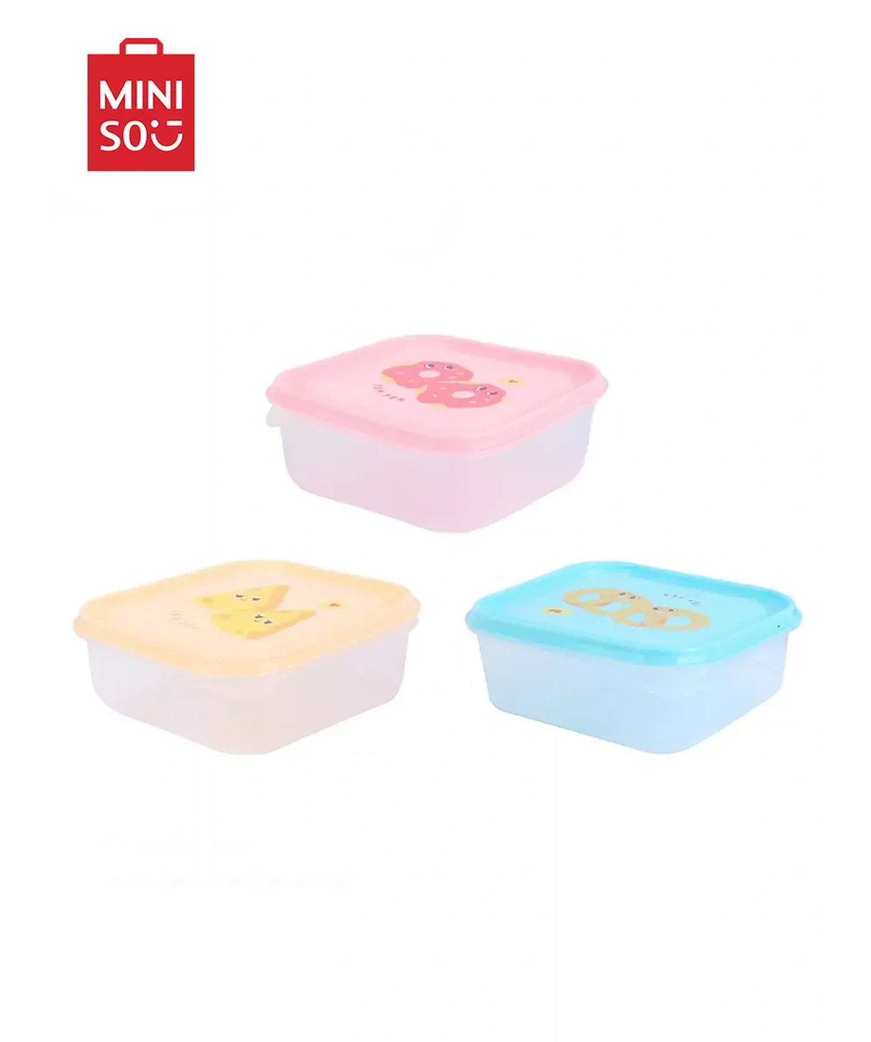 Սննդի տարա «Miniso» Yum Yum, 3 հատ